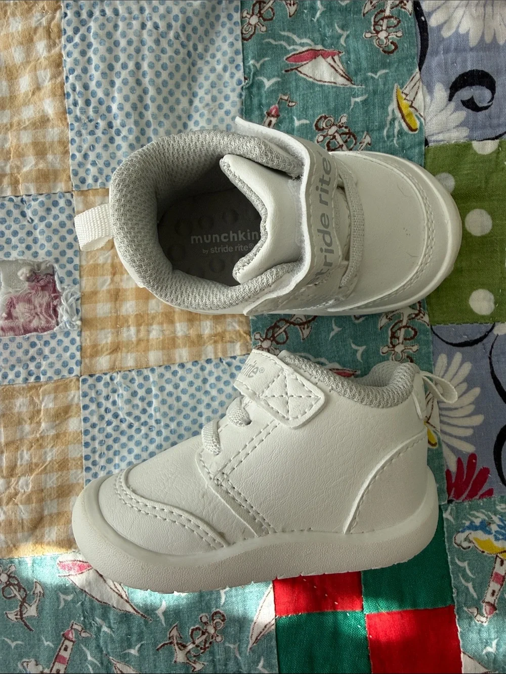 Stride Rite White Toddler Sneakers